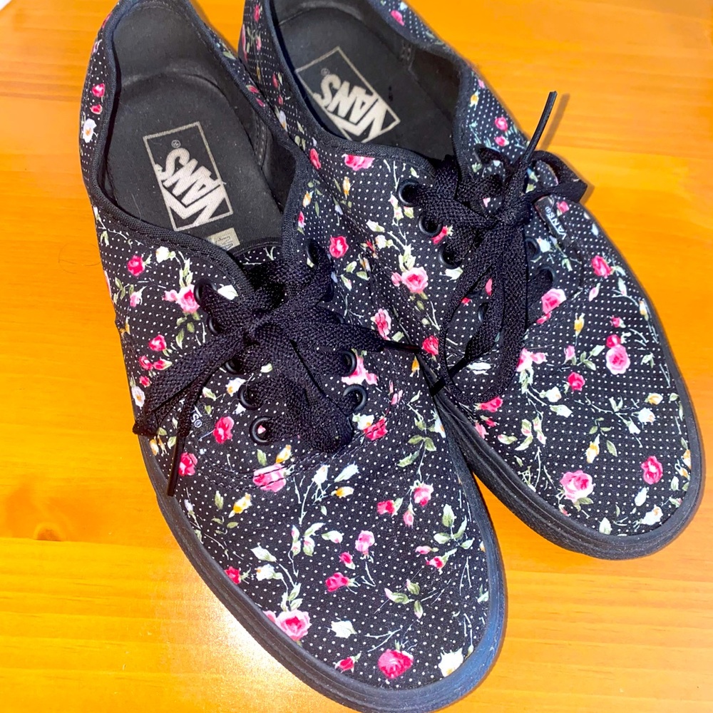 Floral Vans